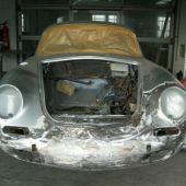 Porsche 356 renowacja karoseria cynowanie